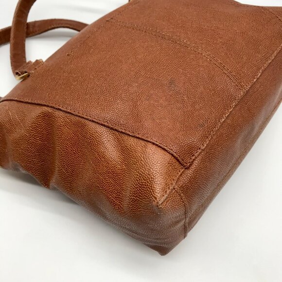 Hammit Mahogany Leather Medium Daniel Convertible Crossbody Bag - Picture 9 of 12